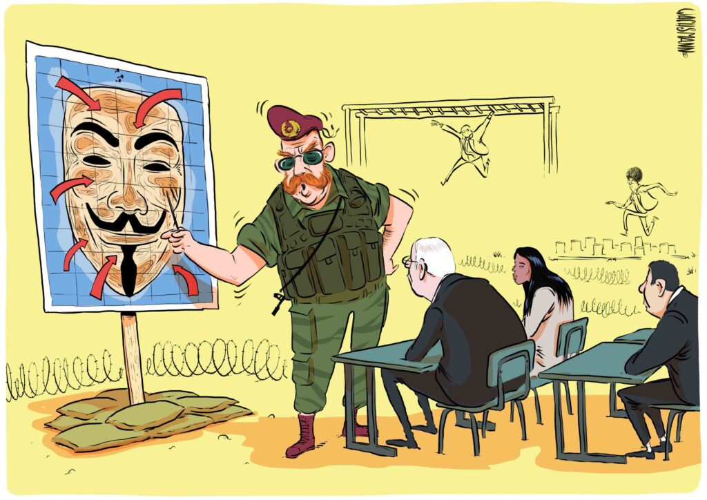 Cyber Crisis War Room. Image: Yonatan Wachsmann